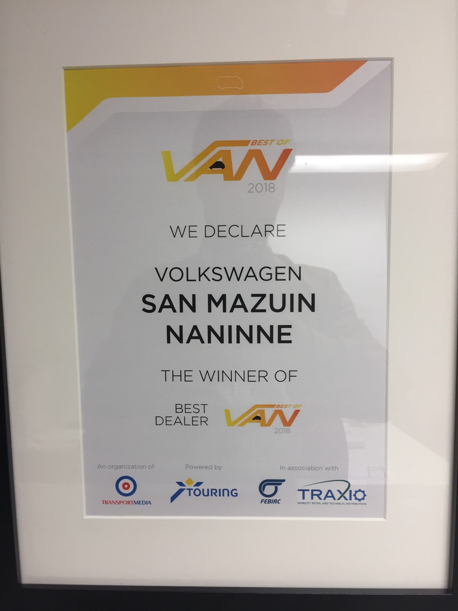 Best Deal Van 2018