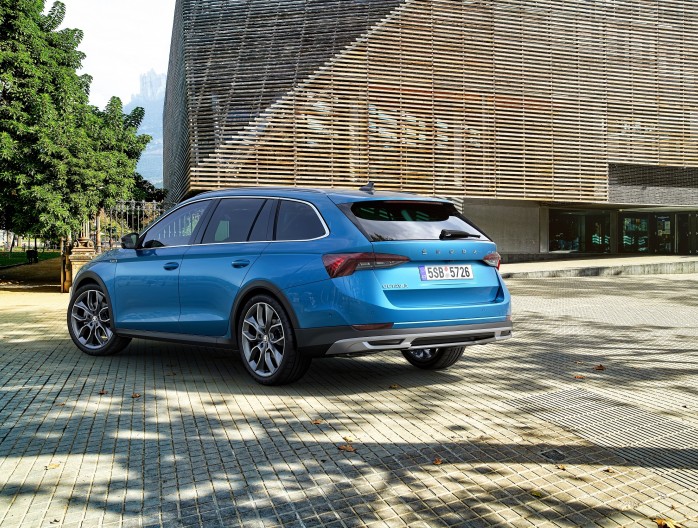 Skoda Octavia SCOUT arrière