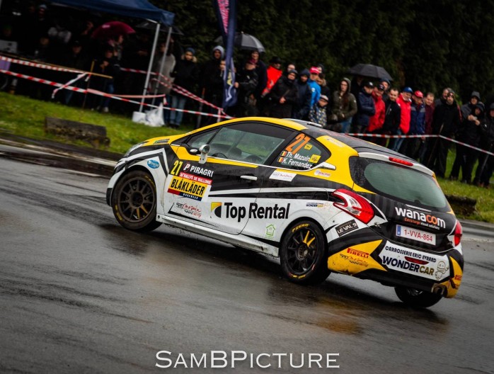 Thibaud Mazuin Kevin Fernandez SAN Mazuin Racing rallye de Wallonie 2019
