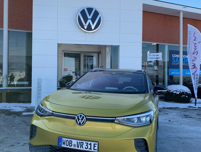 Volkswagen ID4 100% électrique SUV Familial Garage Gaspard Méan
