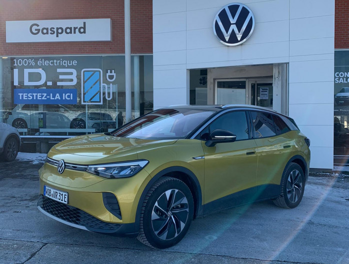 Volkswagen ID4 100% électrique SUV Familial Garage Gaspard Méan