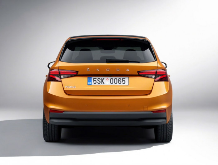 Nouvelle Skoda Fabia 2021 arrière