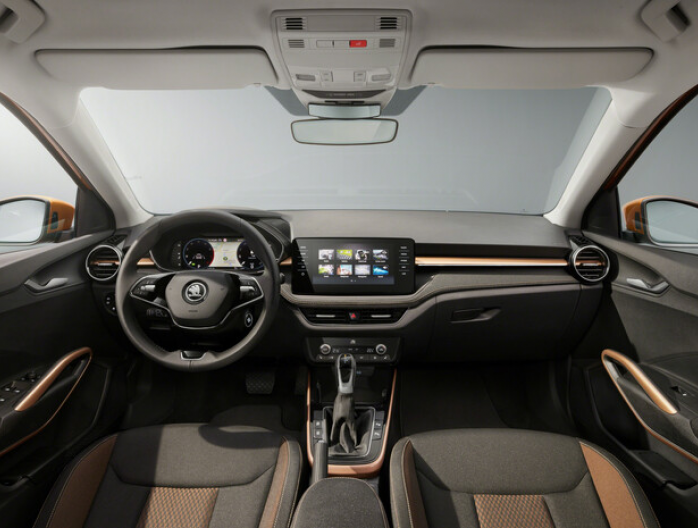 Skoda Fabia 2021 planche de bord