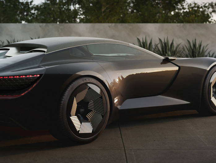 audi skysphere GT coupé électrique arrière