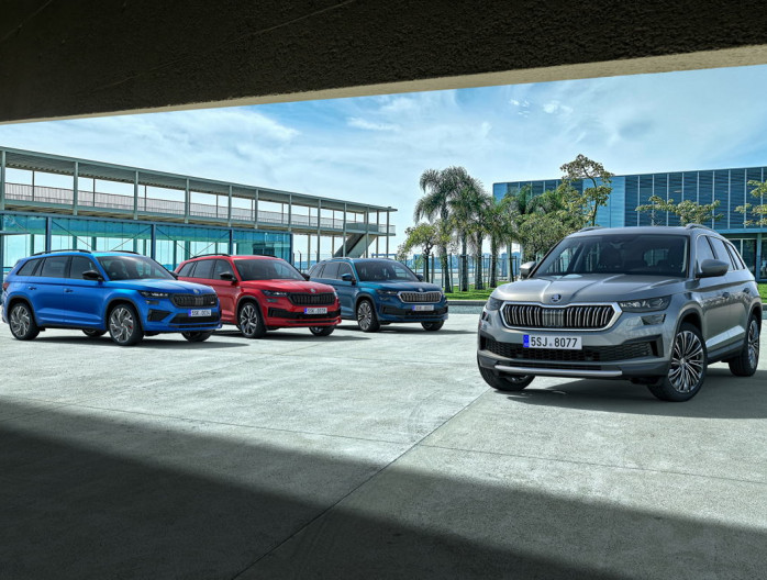 Skoda Kodiaq SUV familial 7 places