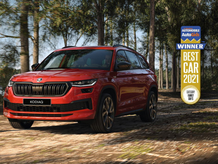 Skoda Kodiaq SUV familial 7 places