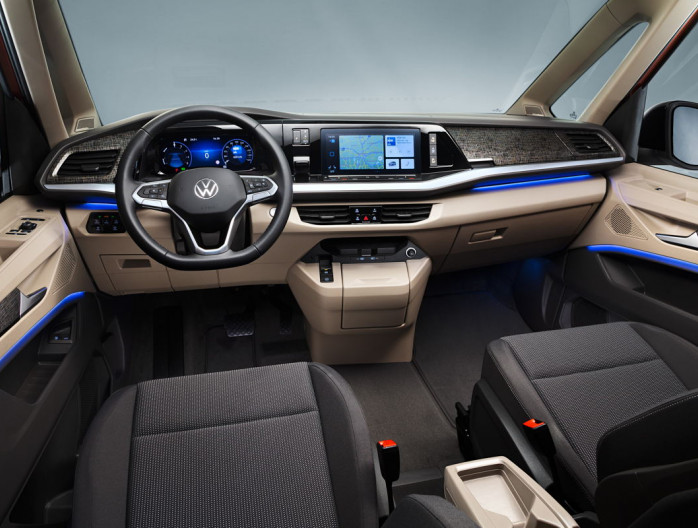 Volkswagen t7 multivan 7 places hybride