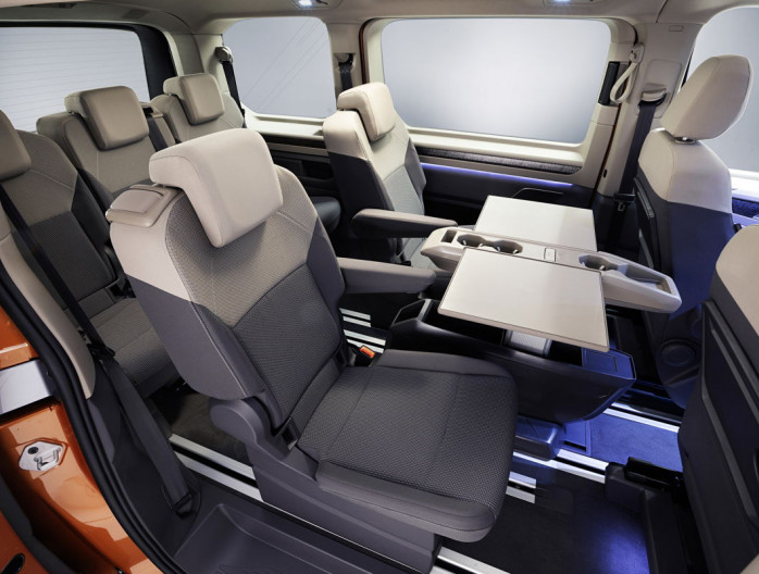 Volkswagen t7 multivan 7 places hybride