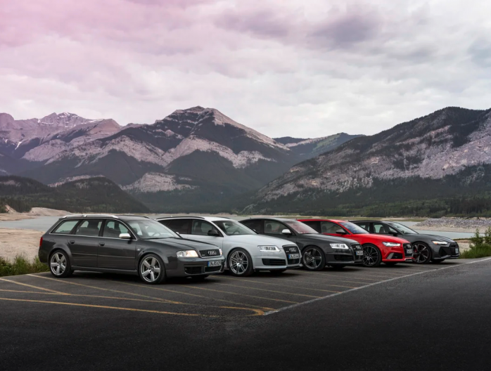Audi RS6 20 ans et 4 générations