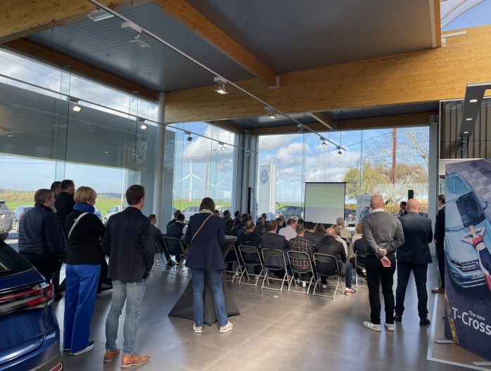 Midi du club des entreprises Ciney SAN Mazuin.
