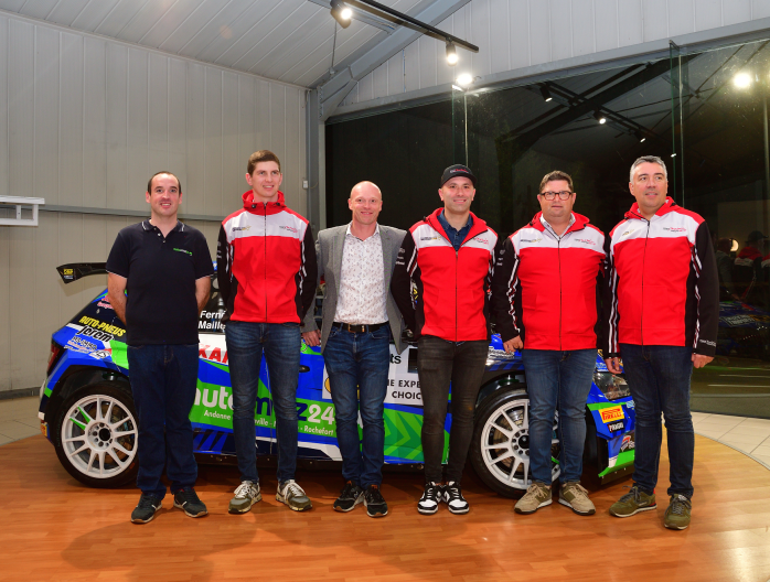 SAN Mazuin Racing Skoda Fabia Rallye du Condroz