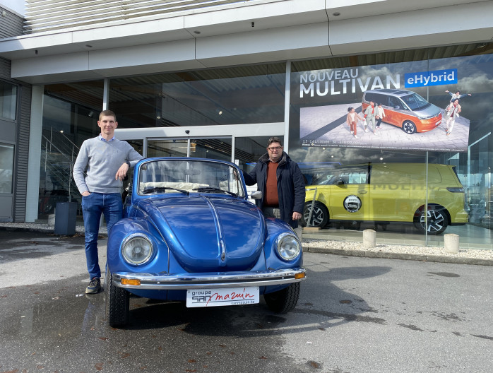 Volkswagen Coccinelle famille Mazuin