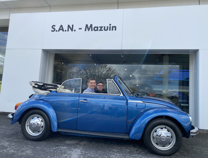 Volkswagen Coccinelle famille Mazuin