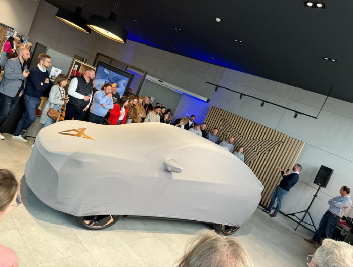 Cupra tavascan avant-première Steveny namur