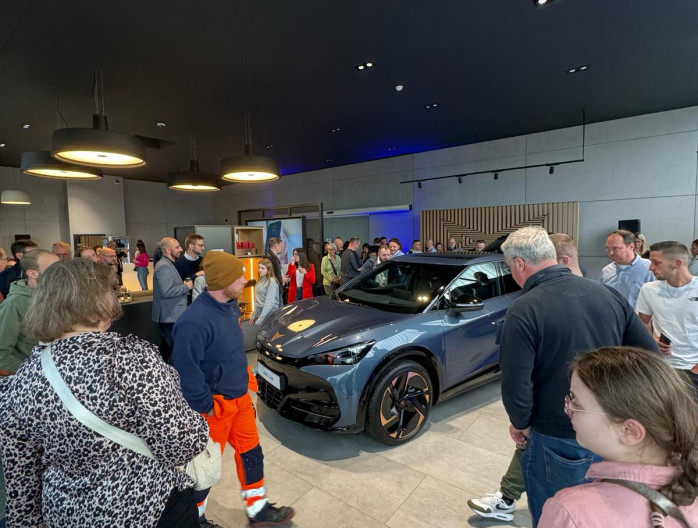 Cupra tavascan avant-première Steveny namur