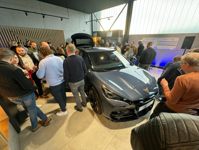 Cupra tavascan avant-première Steveny namur
