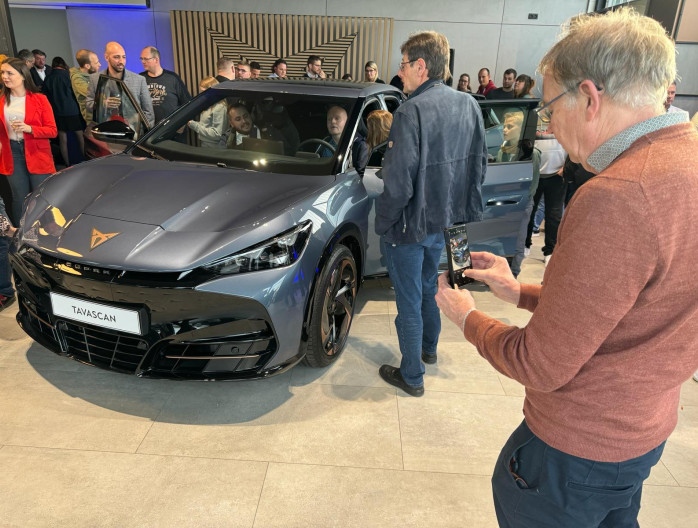 Cupra tavascan avant-première Steveny namur