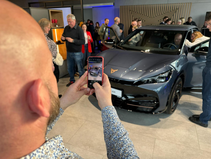 Cupra tavascan avant-première Steveny namur