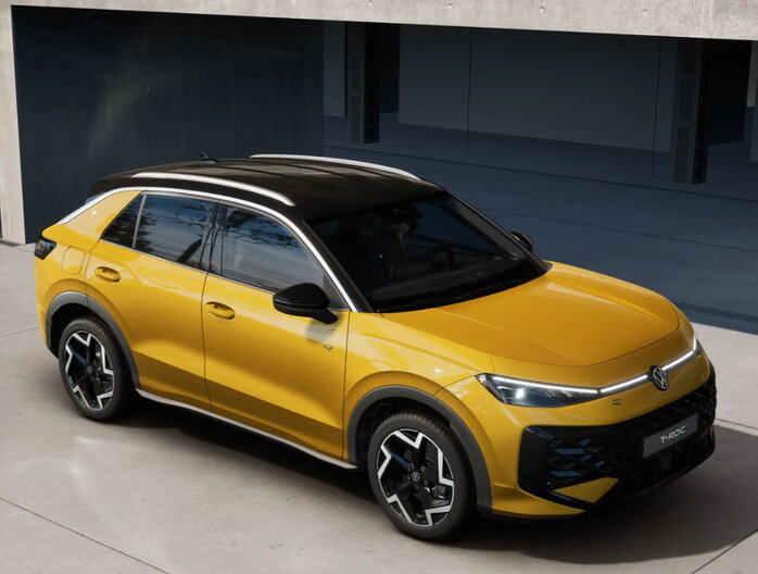 Volkswagen T-Roc Canary Yellow