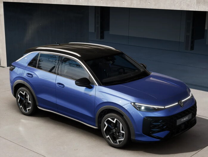 Volkswagen T-Roc Celestian Blue