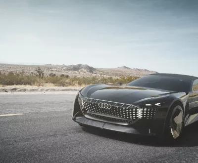 Audi skysphere concept coupé électrique du futur !