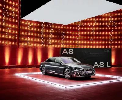 Audi A8 limousine hybride