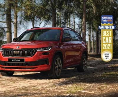 Skoda Kodiaq SUV familial 7 places Best Car 2021
