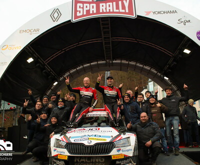 SAN Mazuin Racing champion SAN Mazuin Racing champion ŠKODA Fabia R5 Fernémont MaillenFabia R5 Fernémont Maillen
