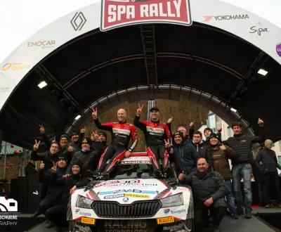 SAN Mazuin Racing champion SAN Mazuin Racing champion ŠKODA Fabia R5 Fernémont MaillenFabia R5 Fernémont Maillen