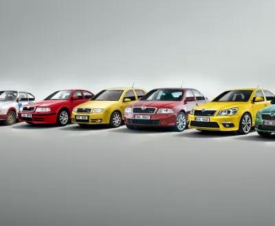 ŠKODA RS - Fabia, Octavia, Kodiq et Enyaq