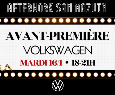 Afterwork SAN Mazuin 16 janvier 2024