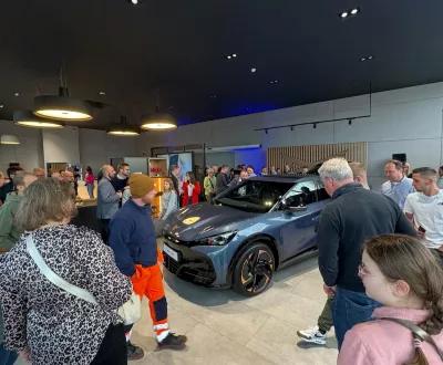Cupra tavascan avant-première Steveny namur