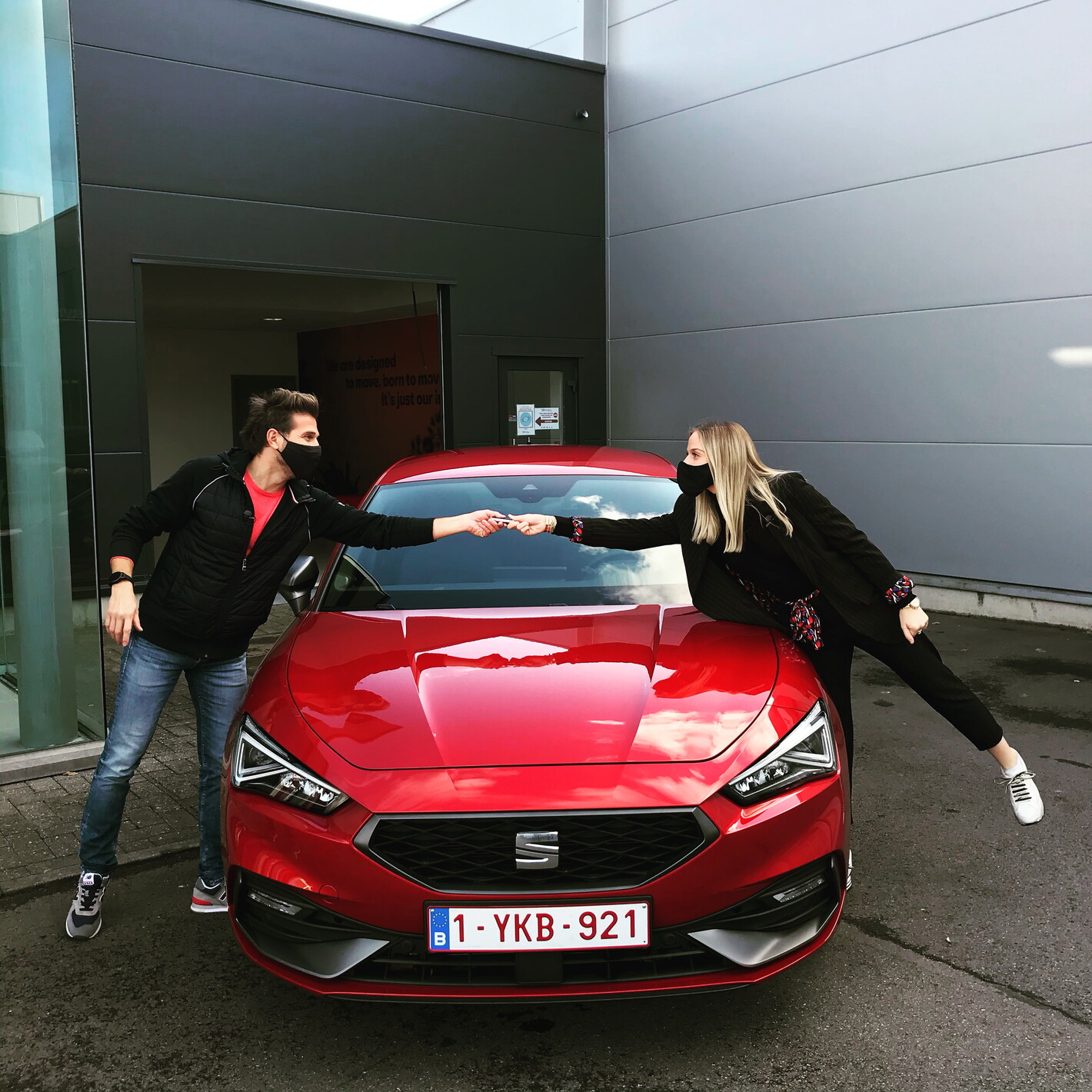 Livraison Seat Leon Ludovic Daxhelet SAN Mazuin