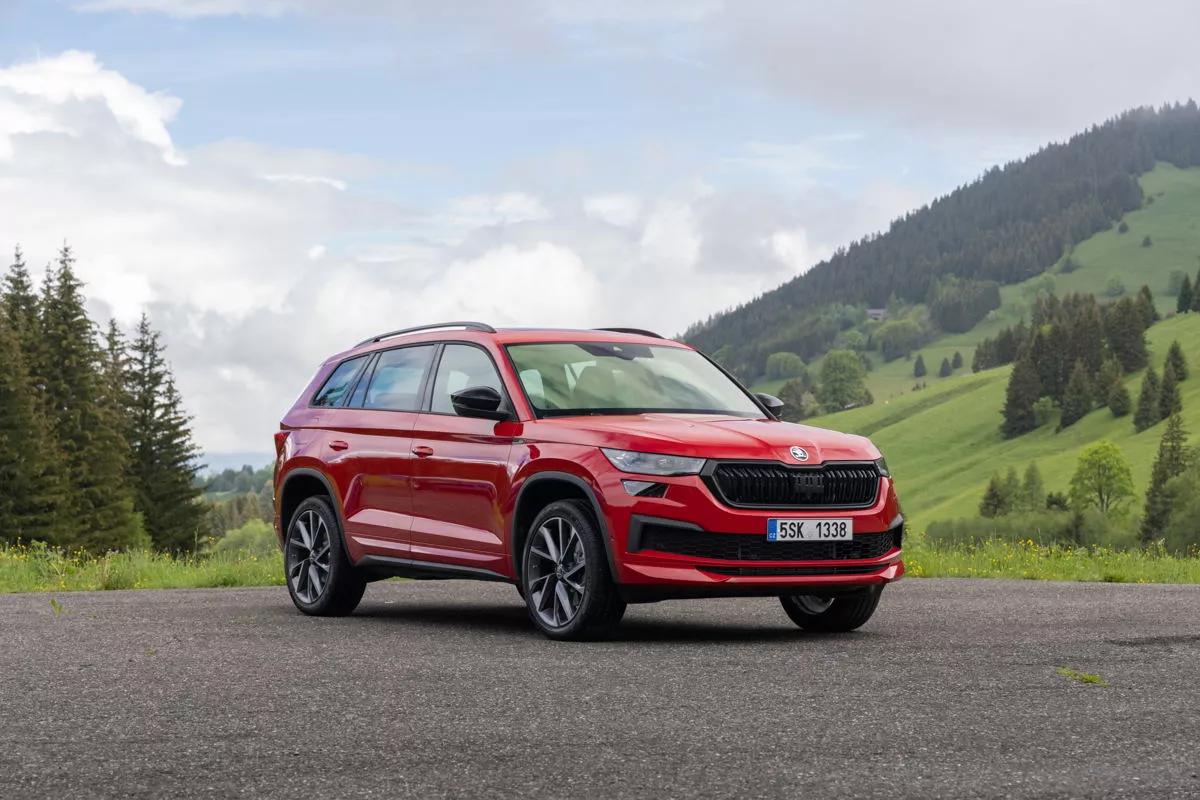 Skoda Kodiaq SUV familial 7 places