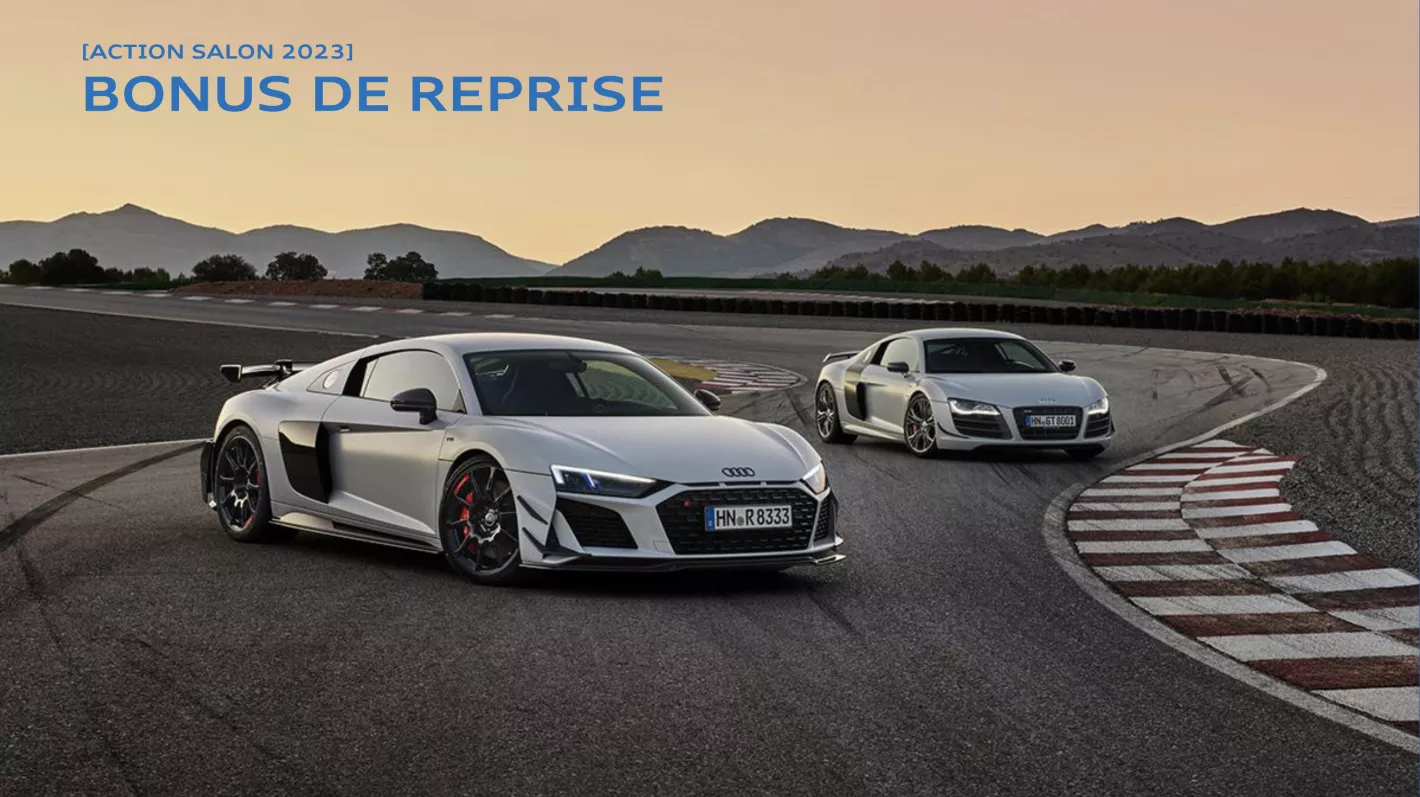 Audi Bonus de reprise salon 2023