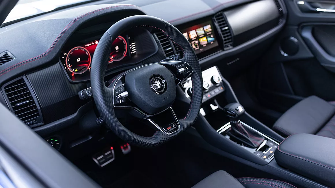 SKODA KODIAQ RS intérieur