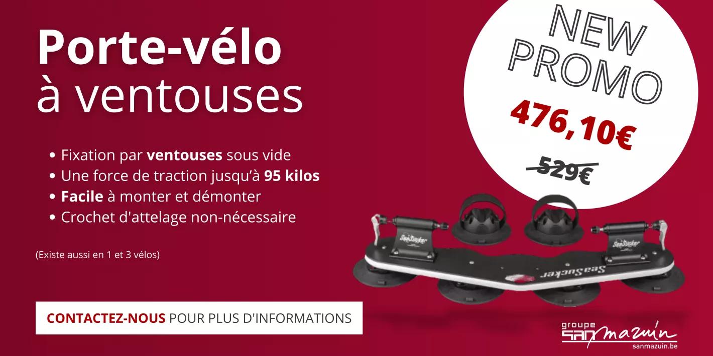SAN Mazuin promotions accessoires - porte-vélo à ventouses