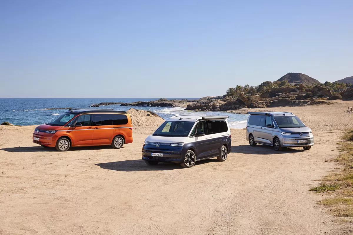 Beach, Coast et Ocean, plusieurs versions de California